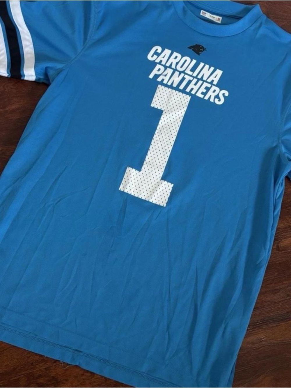 NFL Cam Newton Carolina Panthers Dri-Fit Jersey Tee 🐆